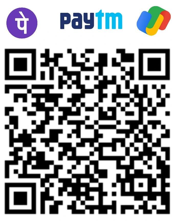 Donate via UPI QR Code